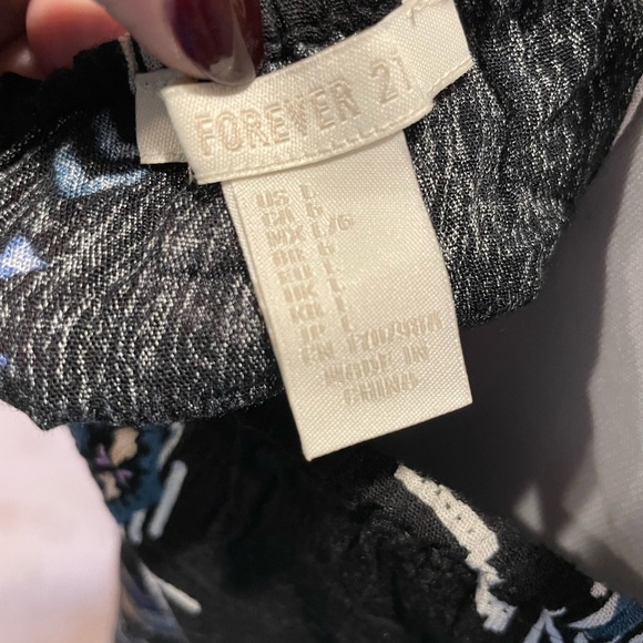 Forever 21 multicolored print tie back dress - Picture 6 of 6